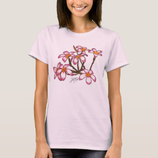 Frangipaniblommor T Shirt