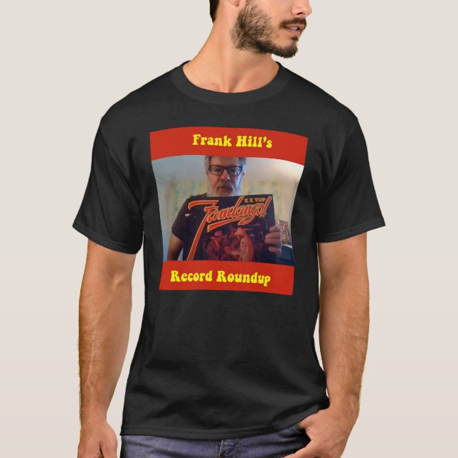 Frank Backe Record Roundup T Shirt (Framsida)