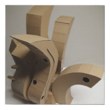 Frank Gehry Inspired Cardboard Sculpture