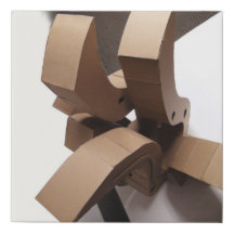 Frank Gehry Inspired Cardboard Sculpture