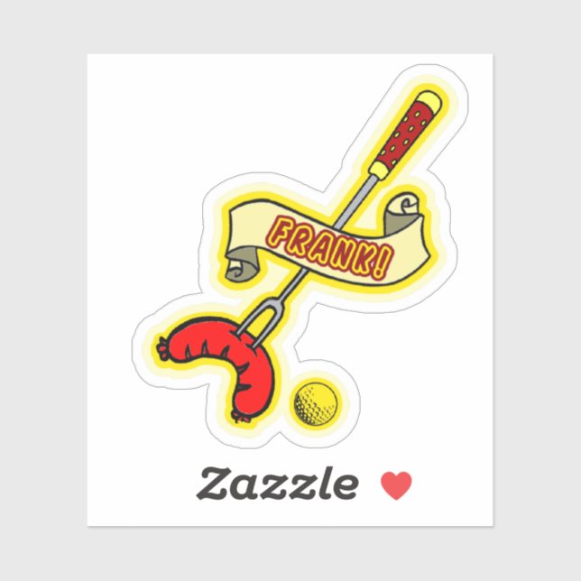 Frank! Klistermärken (Ark)