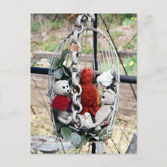 Frank, Leo och Mandarin Vykort (Framsida)