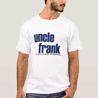 frank logotyp för uncle tee shirt