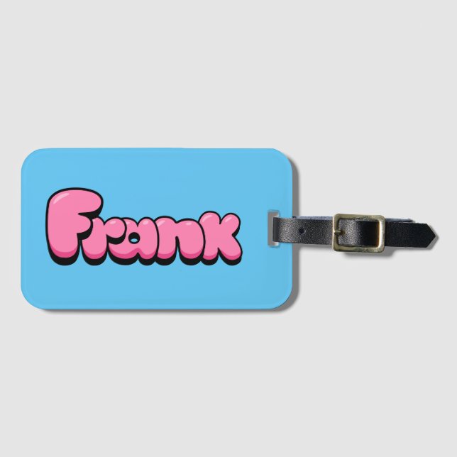 Frank Luggage Tag Bagagebricka (Framsida horisontal)