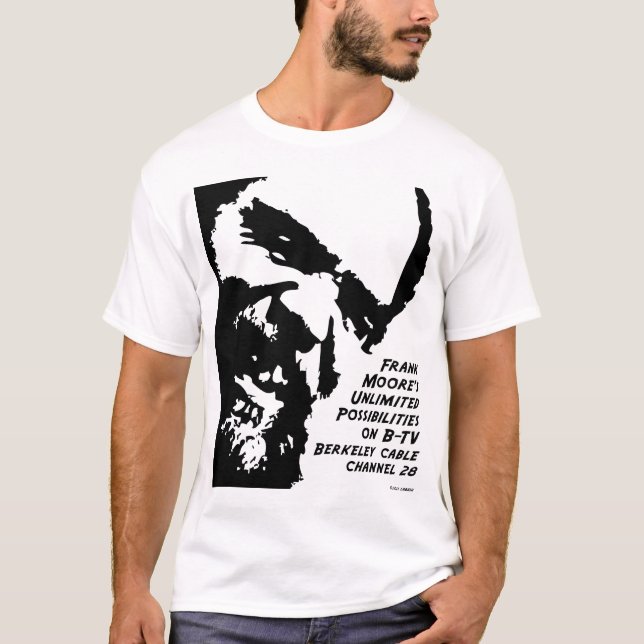 Frank Moores obegränsad möjlighetsutslagsplats T Shirt (Framsida)