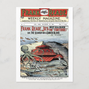 Frank Read Jr Futurist Sci-Fi, utgåva 1-8, 1902 Vykort