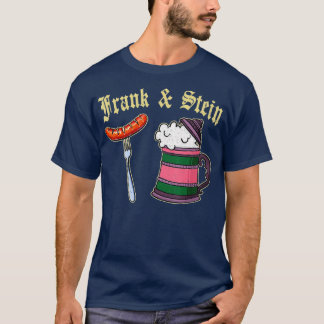 Frank Stein German Beer Drinking Fastfood Oktober T Shirt