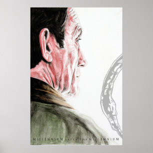 Frank svart MATM2 Poster