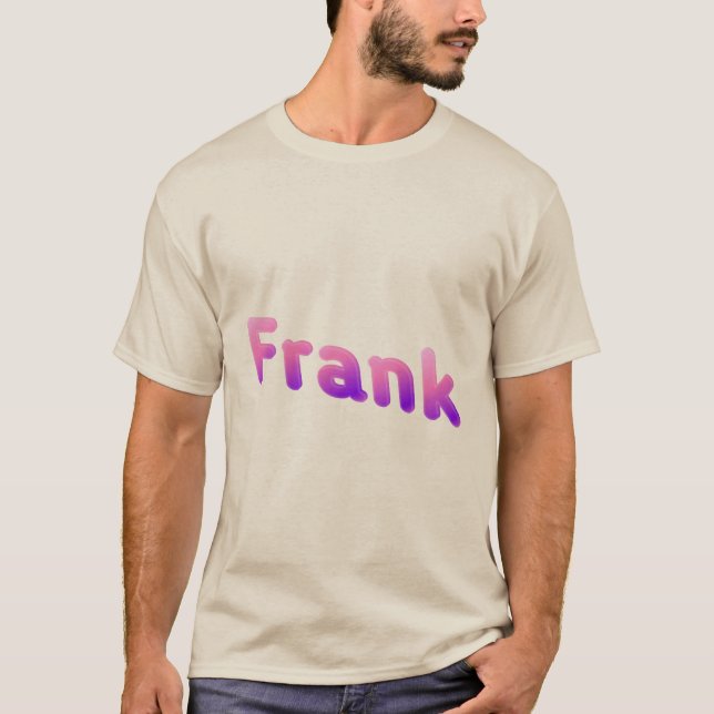 Frank T Shirt (Framsida)