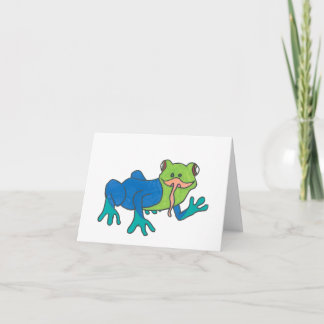 Frank the Frog tackkort