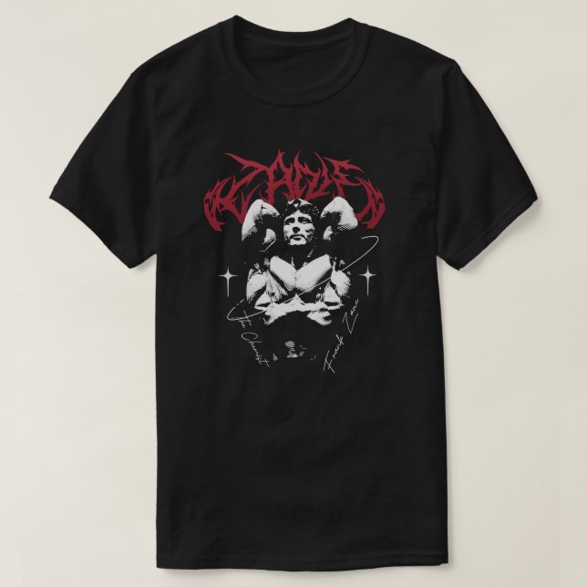 Frank Zane – Kemisten T Shirt (Design framsida)