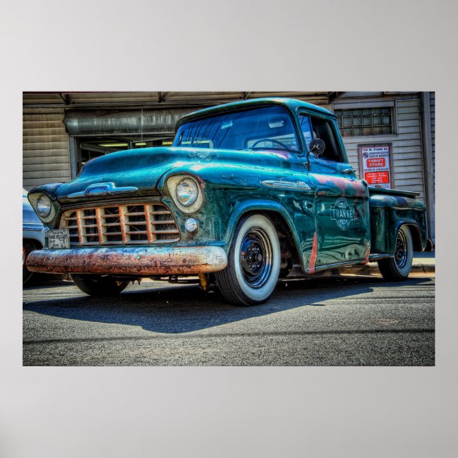 Franke Construction Company Råtta Chevy Poster (Framsidan)