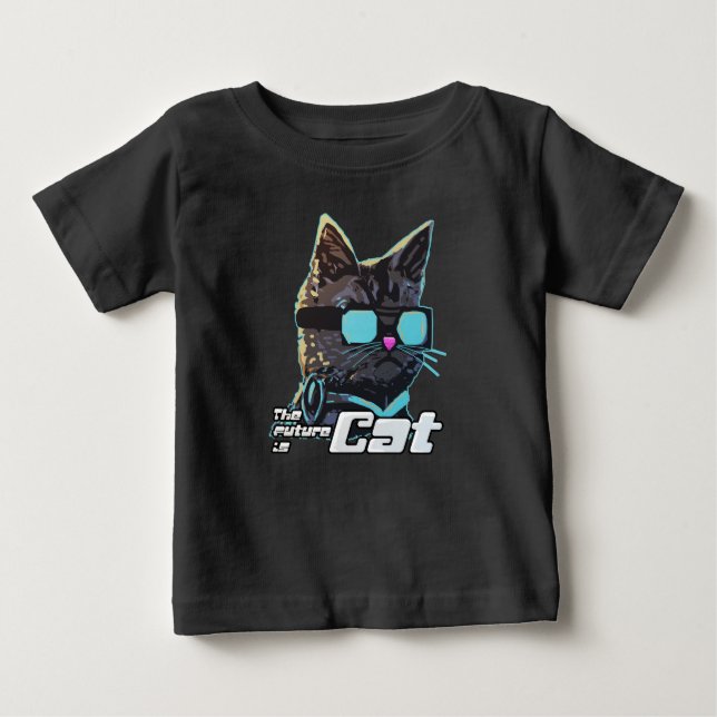 Franken är katt t shirt (Framsida)