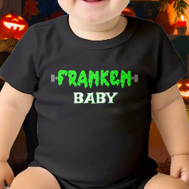 Franken Baby Frankenstein Halloween T Shirt