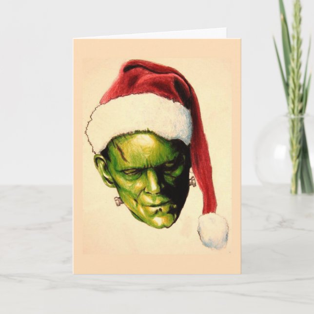 Franken Claus Helgkort (Framsida)