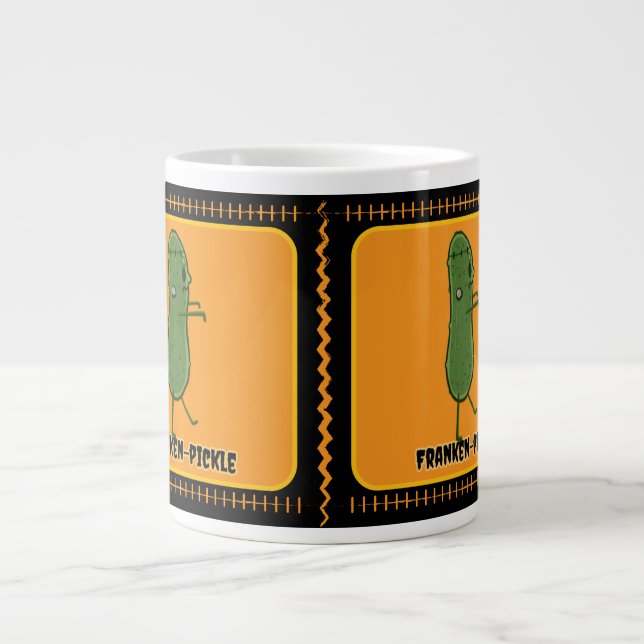 Franken-Pickle-kaffe Mugg Jumbo Mugg (Framsidan)