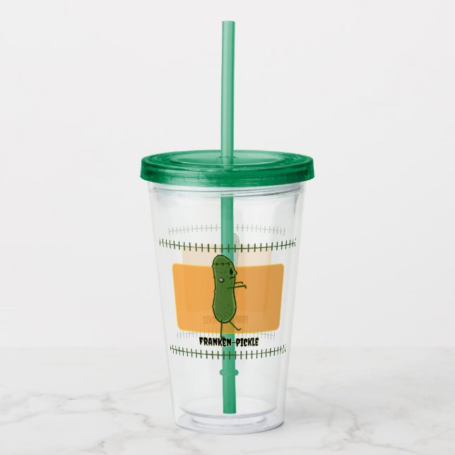 Franken-Pickle Tumbler Take Away Mugg (Framsida)