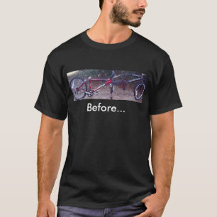 Frankenbent Dreadwind för och efter skjorta! Tee Shirt