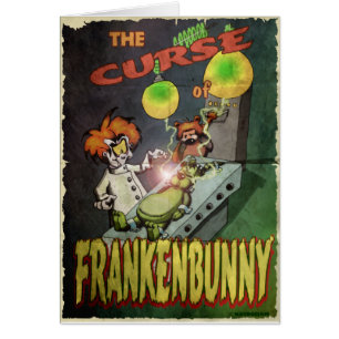 Frankenbunny Hälsningskort