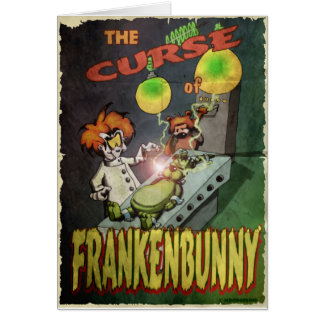 Frankenbunny Hälsningskort