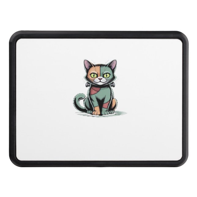 FrankenCat överstor t-shirt Dragkroksskydd (Framsidan)