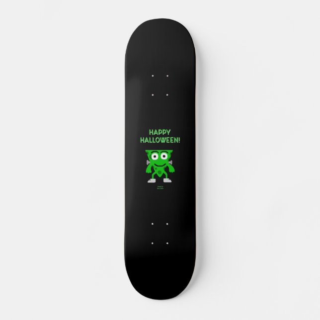 FrankenCheese Halloween Hälsning Skateboard (Framsida)
