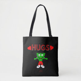 FrankenCheese Hugs All-over-Print Tote Tygkasse