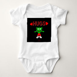 FrankenCheese Hugs Baby Jersey Bodydräkt T Shirt