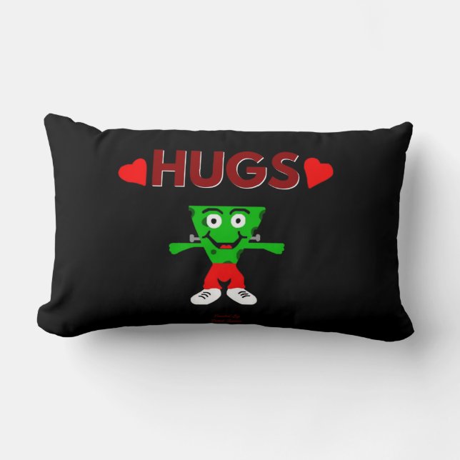 FrankenCheese Hugs Lumbar Pillow Lumbarkudde (Framsida)