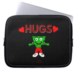 FrankenCheese Hugs Neoprene Laptop sleeve