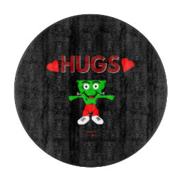 FrankenCheese Hugs Round Cutter Board 30,4 cm