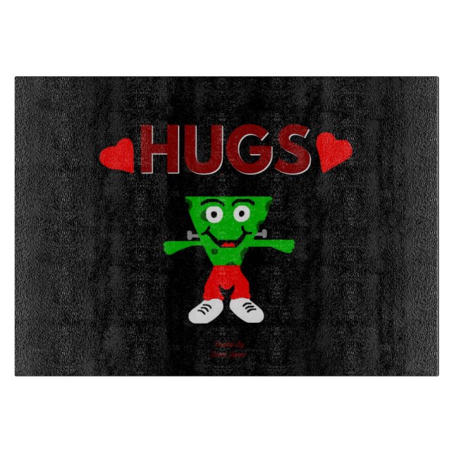 FrankenCheese Hugs Skärpta 27,9 cm x 20,3 cm (Framsidan)