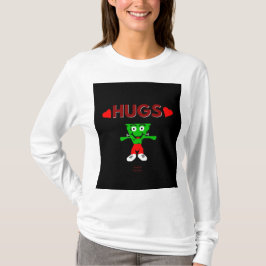 FrankenCheese Hugs Women's Långärmad Shirt T Shirt