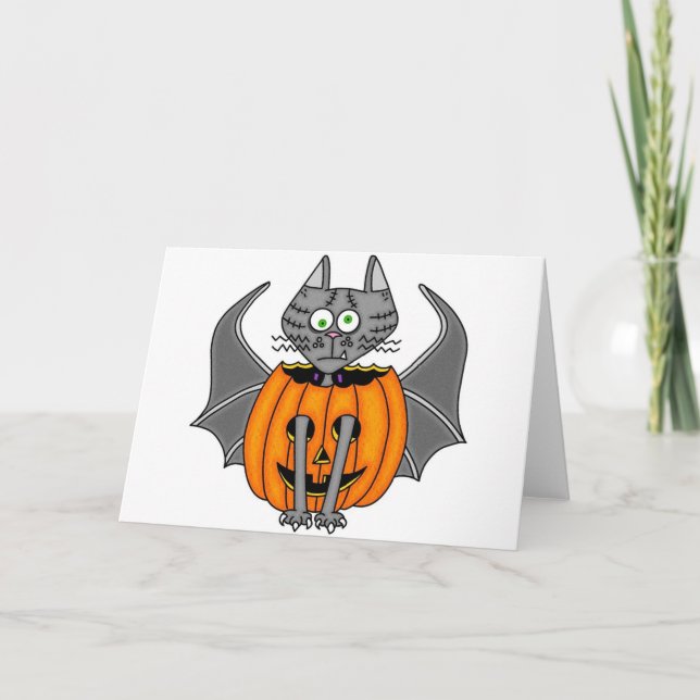 FrankenKitty Helgkort (Framsida)