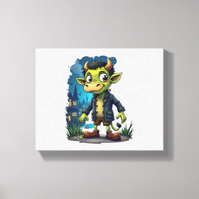 Frankenmoo Canvastryck (Framsida)