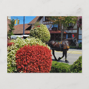 Frankenmuth, Michigan, hästdragen transport Vykort