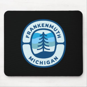 Frankenmuth Michigan Mi Retro Winter Forest Souven Musmatta