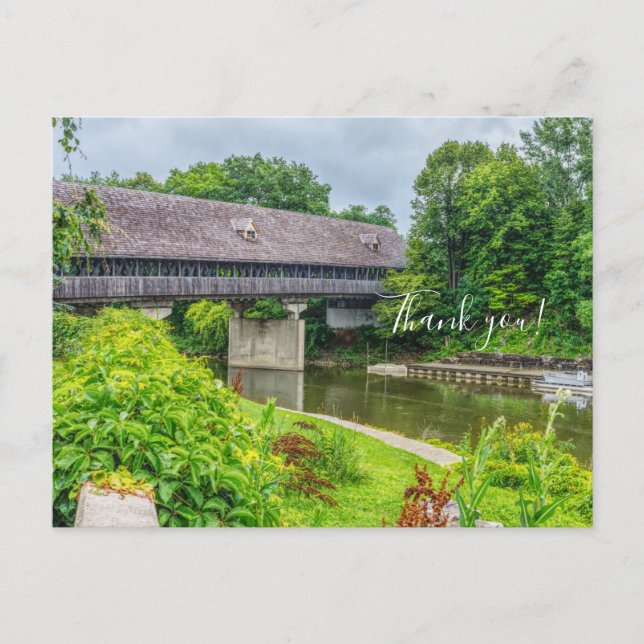 Frankenmuths täckte Tack Postcard Vykort (Framsida)