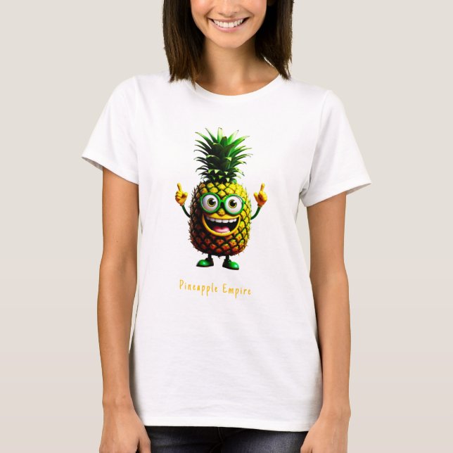 FrankenPine T-Shirt - Ananassaimperiet (Framsida)