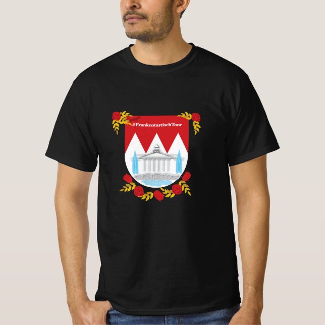 Frankenska skölden t shirt (Framsida)