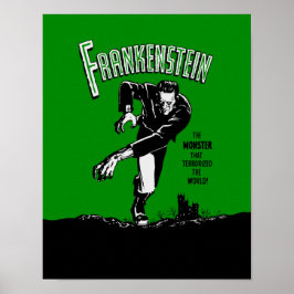 Frankenstein - 11x14 Poster/Ändra 2 arbetsyta Poster
