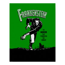 Frankenstein - 11x14 Poster/Ändra 2 arbetsyta