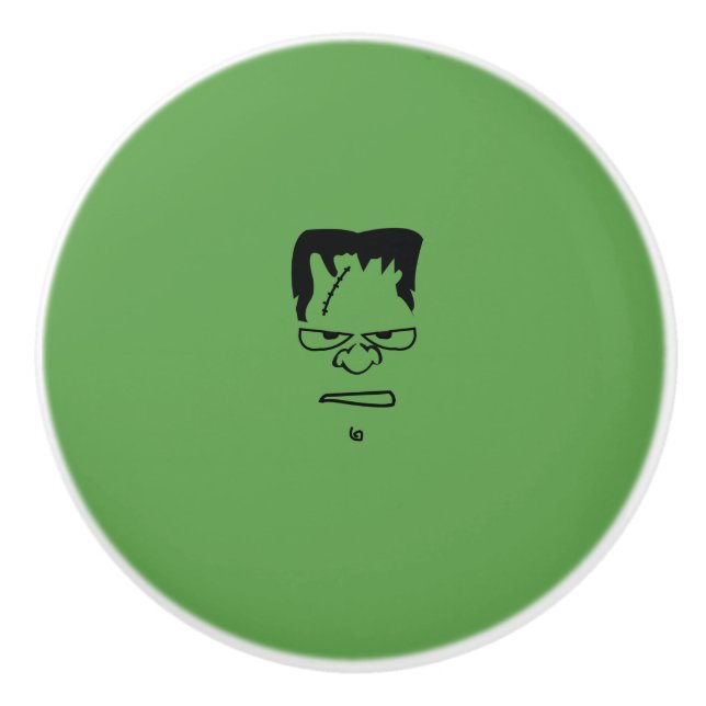 Frankenstein Ceramic Knob Knopp (Framsidan)