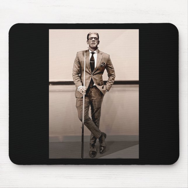 Frankenstein Dapper Frankenstein Monster i Kostym  Musmatta (Framsidan)
