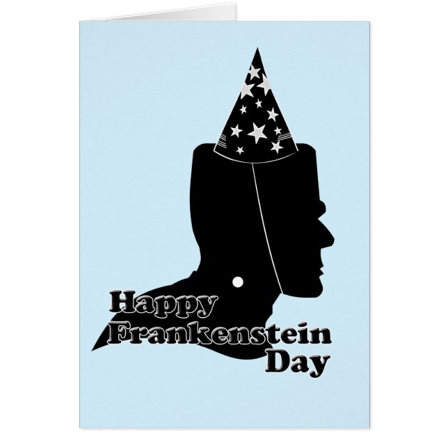 Frankenstein Day Hälsningskort (Framsidan)