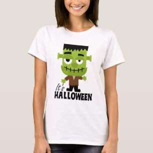 Frankenstein Det är Halloween T Shirt