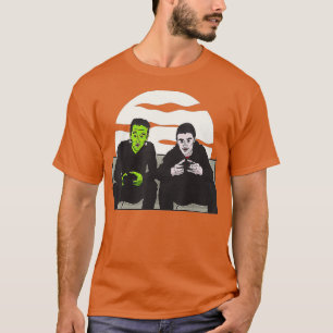 Frankenstein Dracula Gaming Funny Halloween Gamer T Shirt