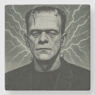 Frankenstein Electricity Art Stenunderlägg