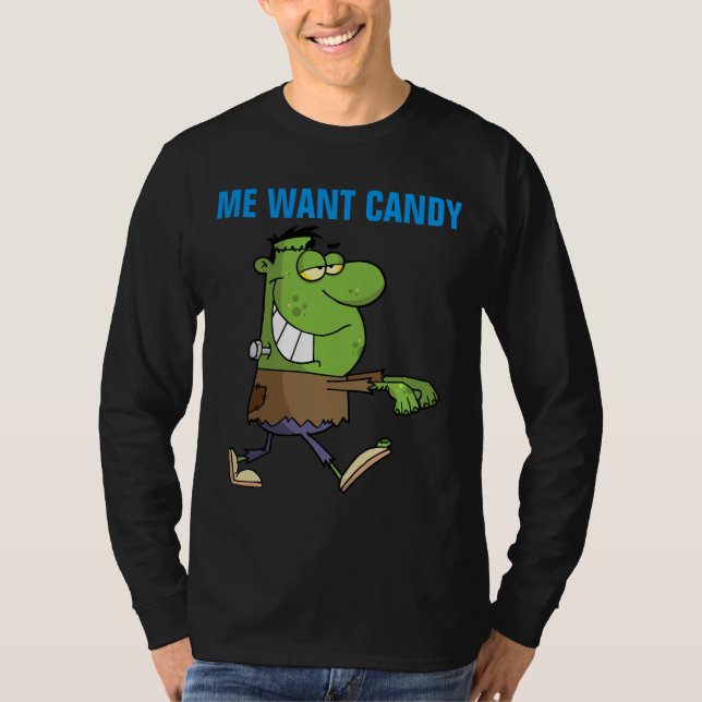 Frankenstein godismonster tee shirt (Framsida)