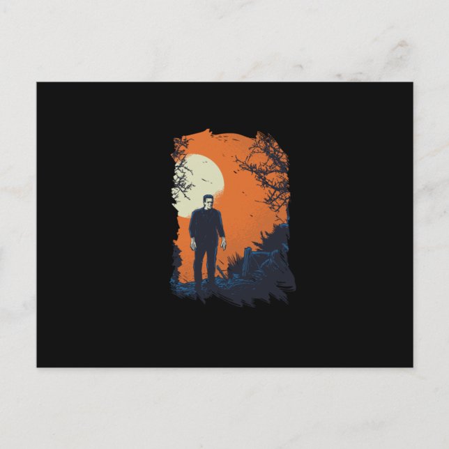 Frankenstein Graphic Vykort (Framsida)